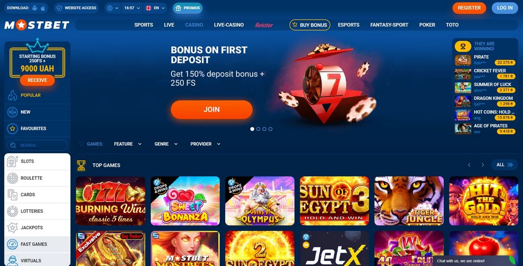 Web a aplikace Mostbet pro sázení a sázení 2025
